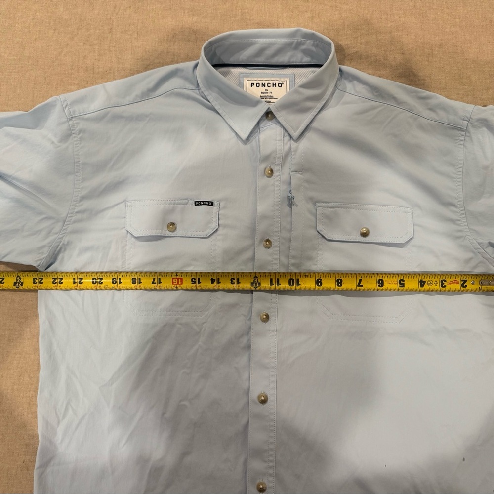 Poncho Outdoors Light Blue Men's Shirt